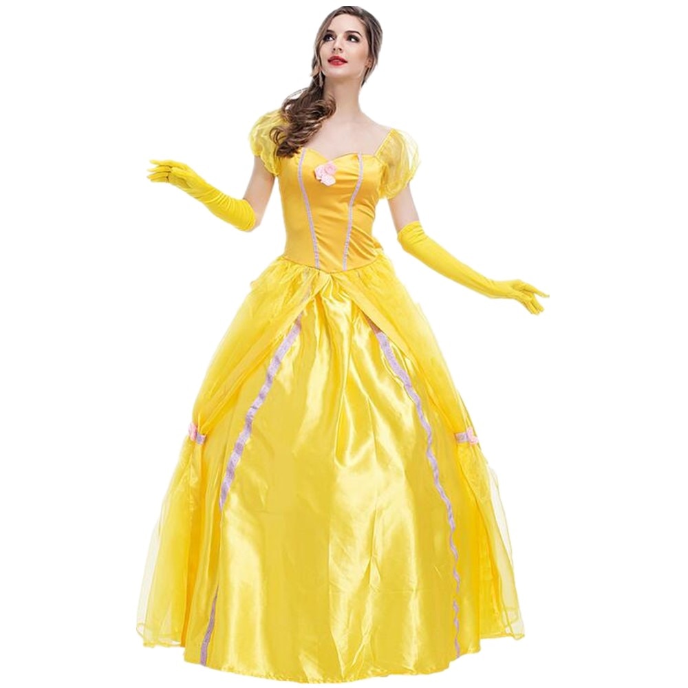 Vestido Princesa Bela