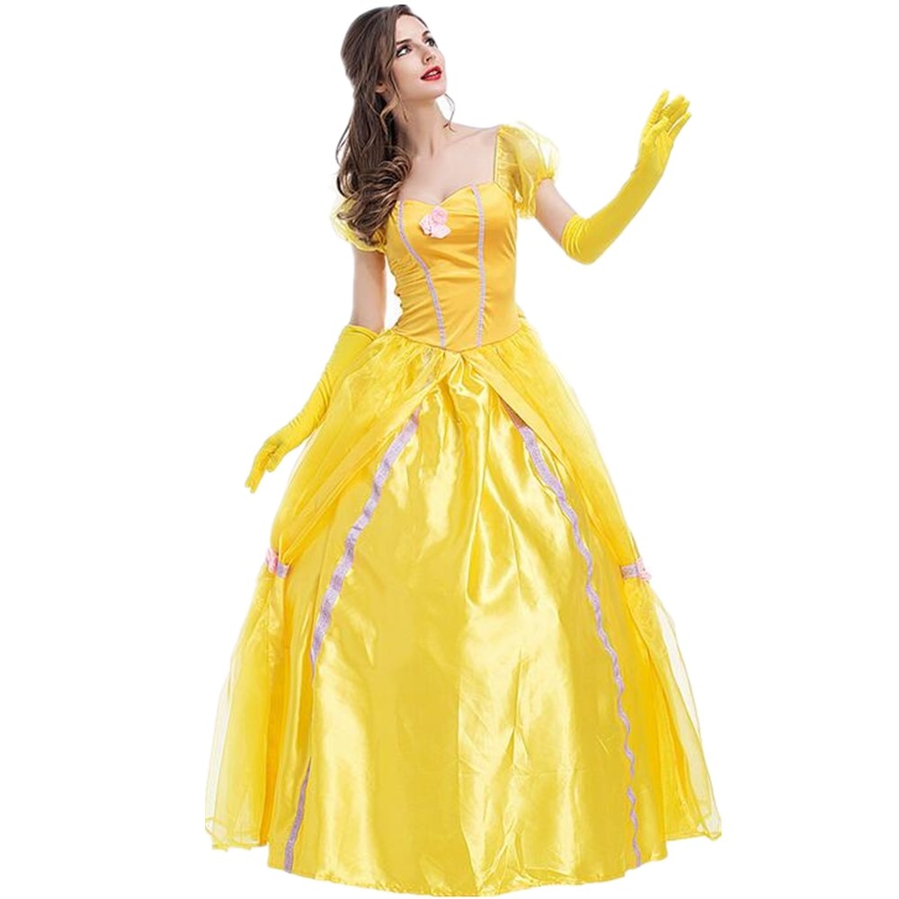 Vestido Princesa Bela