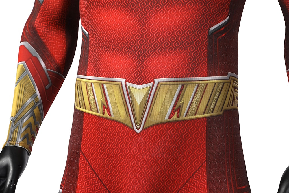 Shazam Cosplay Terno Zentai