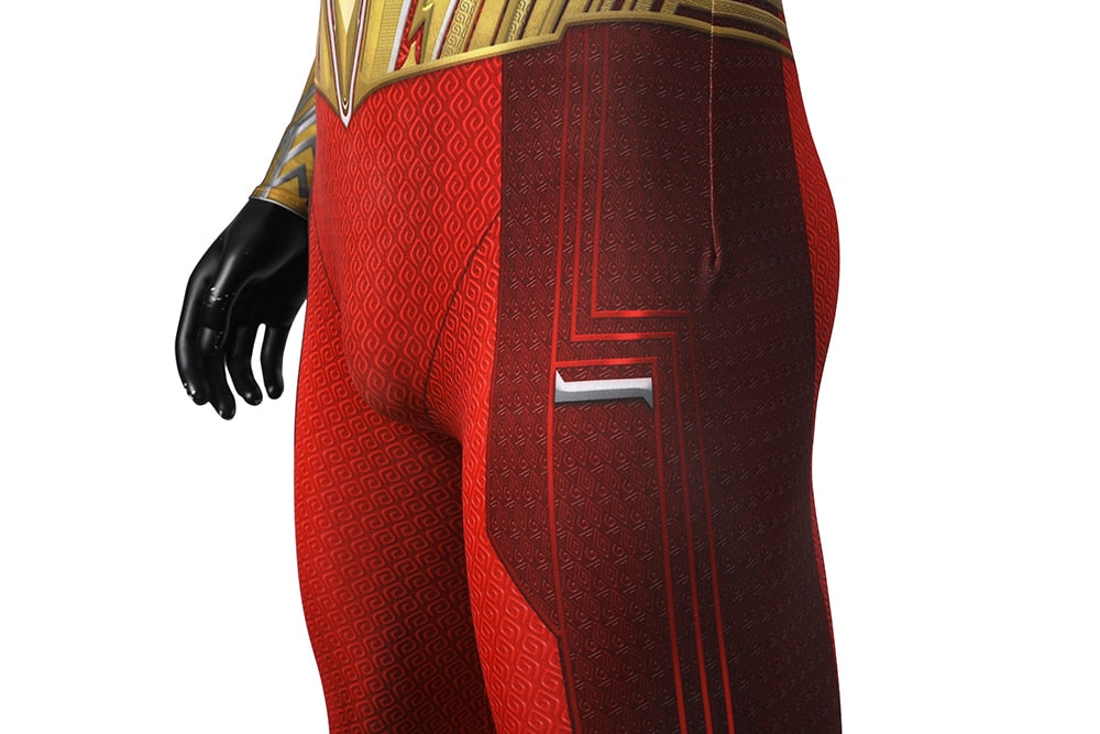 Shazam Cosplay Terno Zentai