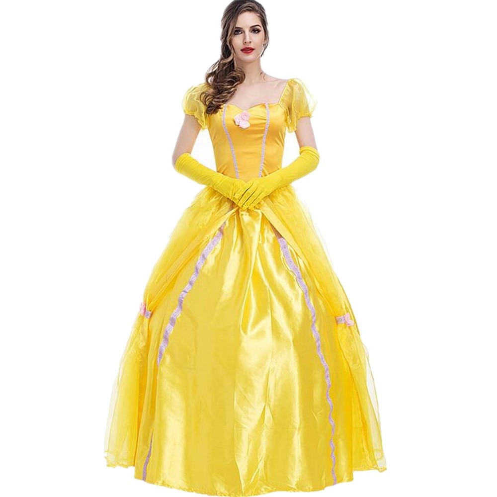 Vestido Princesa Bela