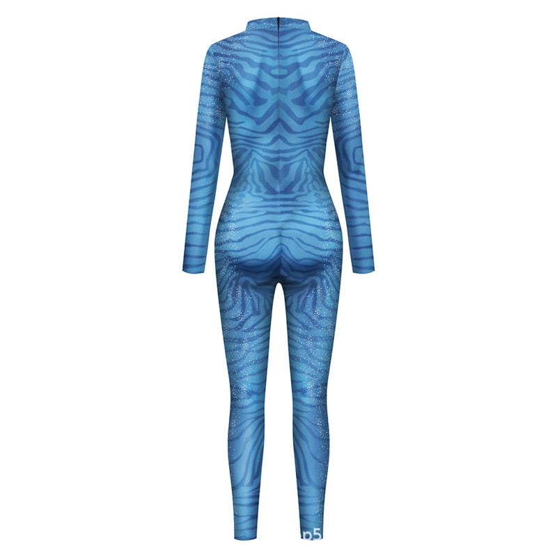 Avatar Cosplay Terno Zentai