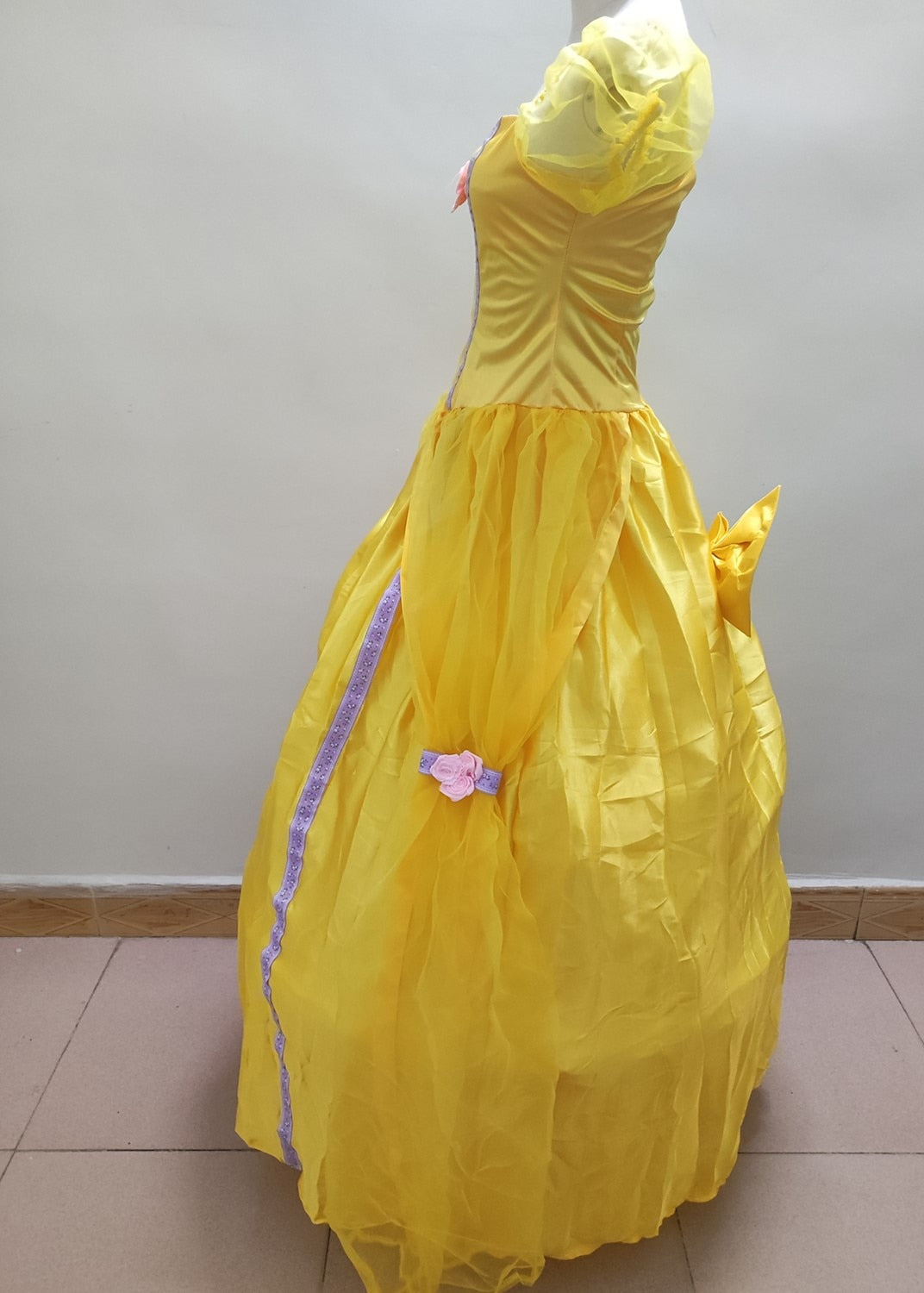 Vestido Princesa Bela