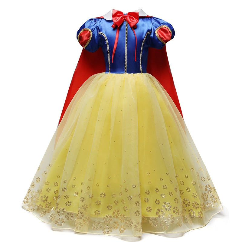 Branca de Neve Fantasia Infantil Luxo