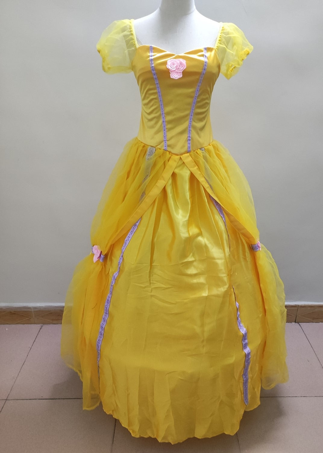 Vestido Princesa Bela