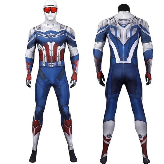 Capitão Falcão Soldado Invernal Cosplay