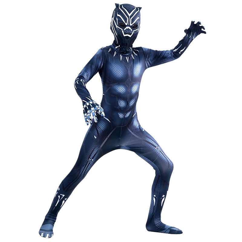 Fantasia Cosplay Pantera Negra (infantil e adulto)