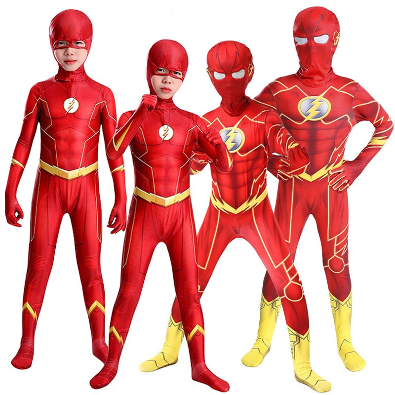 Flash Super-herói Cosplay