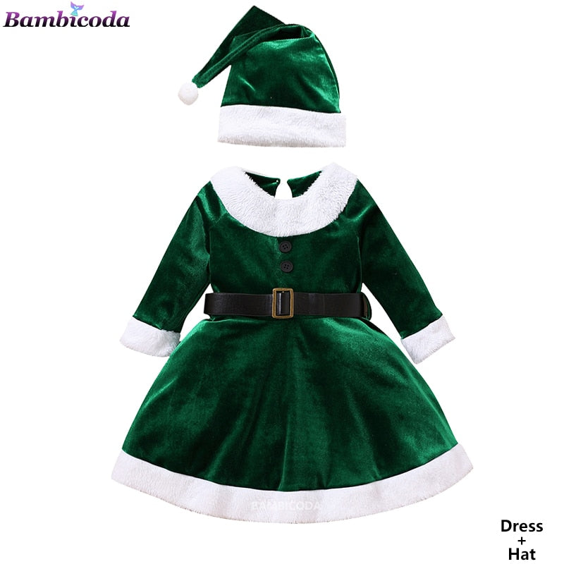 Fantasia de Natal Papai Noel Infantil