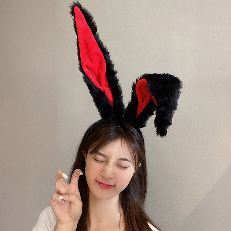 Tiara orelhas de coelho Anime Cosplay