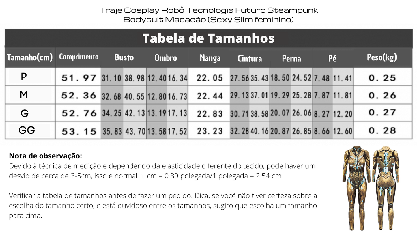 Robô Tecnologia Futuro Steampunk Cosplay