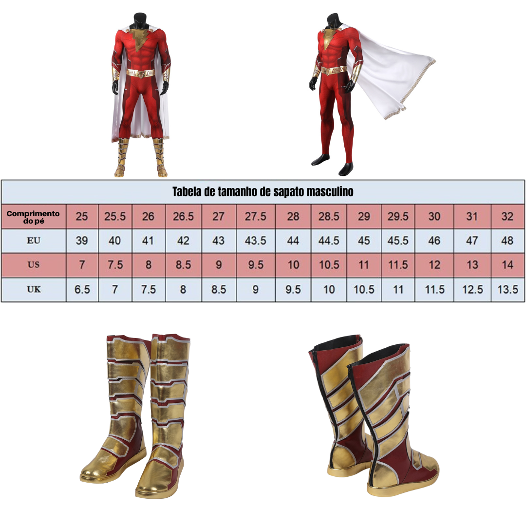 Cosplay Shazam Completo