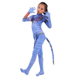 Disfraz de cosplay de Avatar con cola