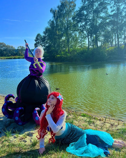 Fantasia Plus Size Ursula a Bruxa do Mar