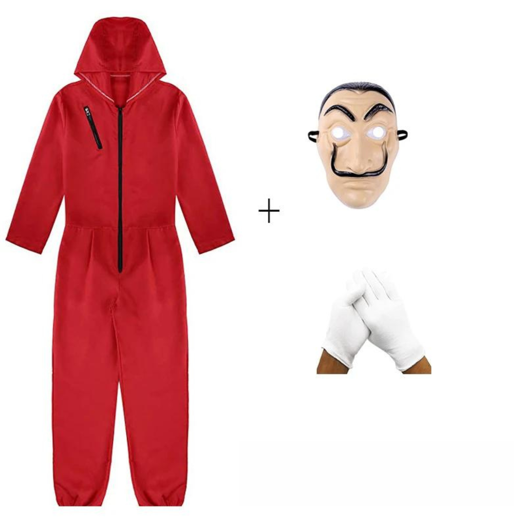 Salvador Dali  Fantasia de Cosplay La Casa De Papel