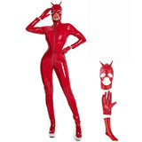 Catwoman sexy con cremallera (S - 5XL)