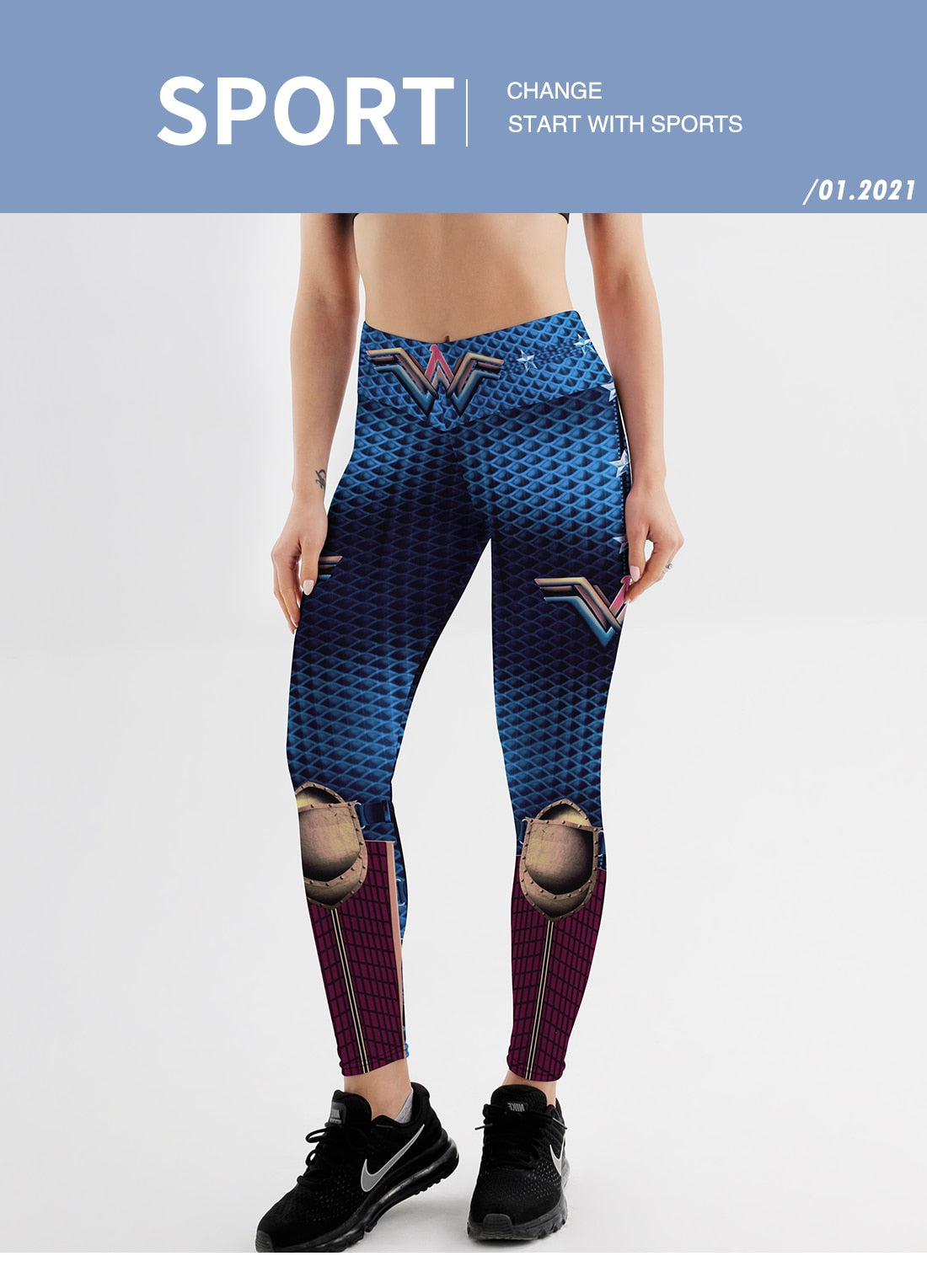 Leggings de Treino Temáticas