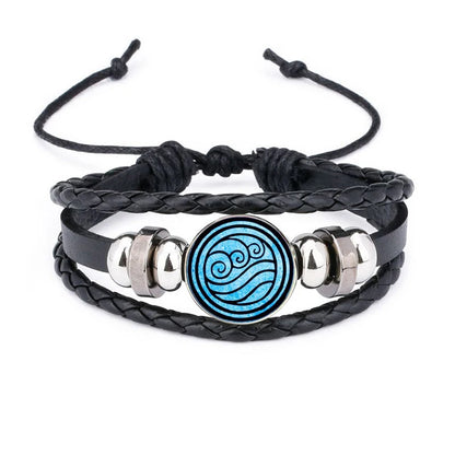 Pulseira Avatar: O Último Mestre do Ar - Joia dos Reinos do Ar, Água, Terra e Fogo!