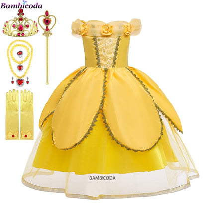 Princesa Bela Cosplay Infantil