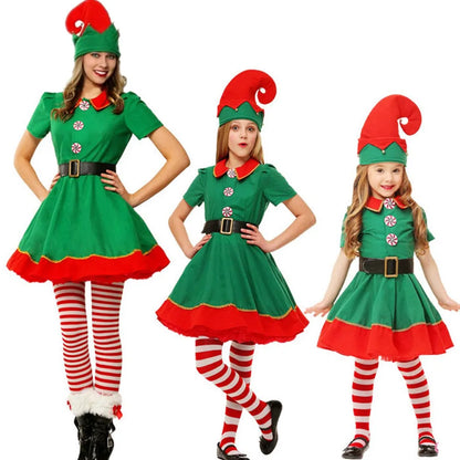 Trajes de Família Natal e Elfo
