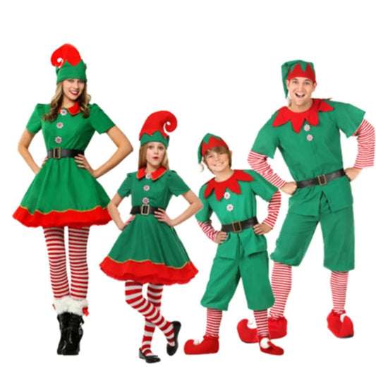 Trajes de Família Natal e Elfo