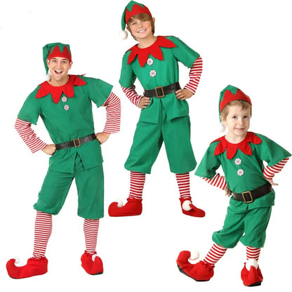 Trajes de Família Natal e Elfo