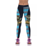 Leggings Temática Gato de Cheshire
