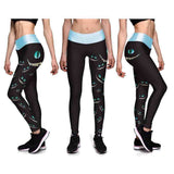 Leggings Temática Gato de Cheshire
