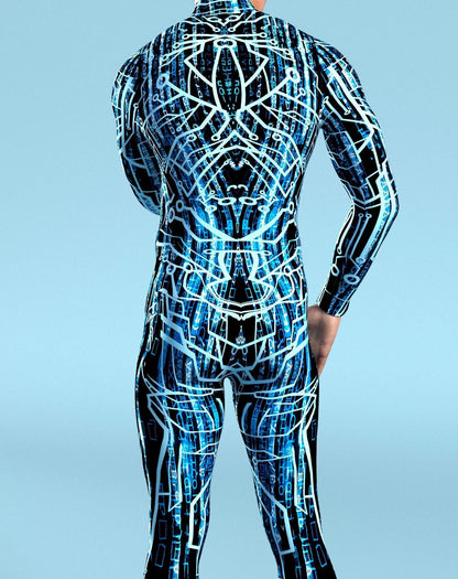Traje Steampunk Robô Tecnologia Outfit 2023