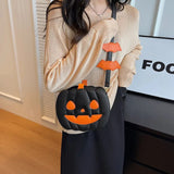 Bolso de Hombro Calabaza de Halloween