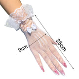 Guantes de encaje elegantes para disfraces