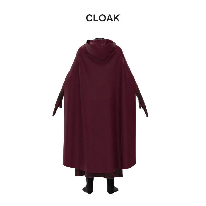 Fantasia Cosplay Feiticeira Escarlate Luxo