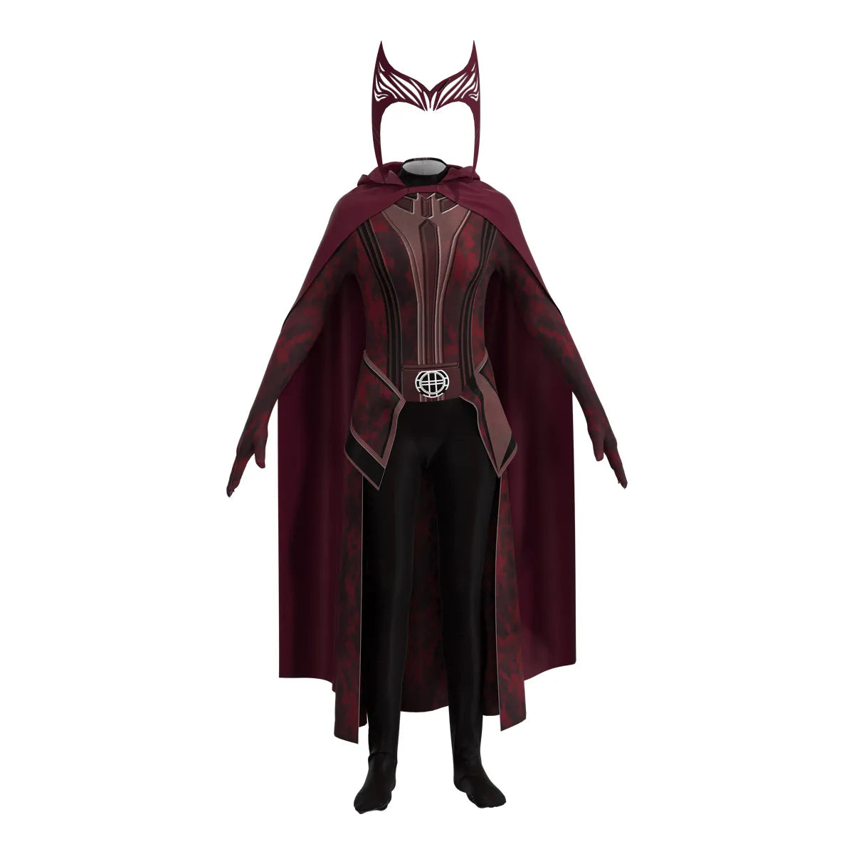 Fantasia Cosplay Feiticeira Escarlate Luxo