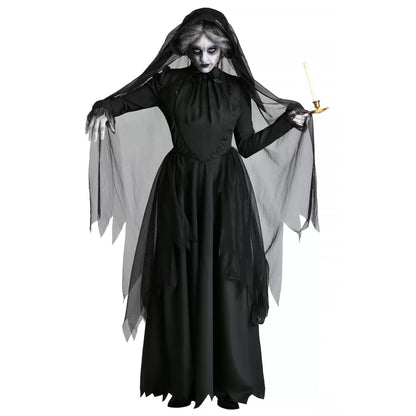 Trajes de Halloween Noiva Bruxa Fantasma 2023