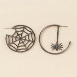 Pendientes vintage de esqueleto para Halloween