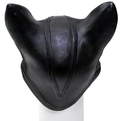 "Transforme-se em Selina Kyle: Máscara de Látex da Mulher Gato para Cosplay e Festas"
