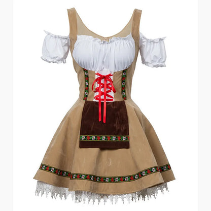 Traje Oktoberfest Alemão Tradicional Alpen Fraulein