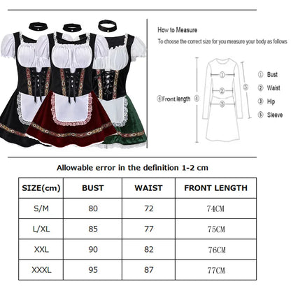 Traje Oktoberfest Alemão Tradicional Alpen Fraulein