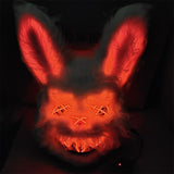 Máscara de Conejo LED Brillante