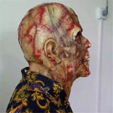 Máscara de zombie sangriento aterradora