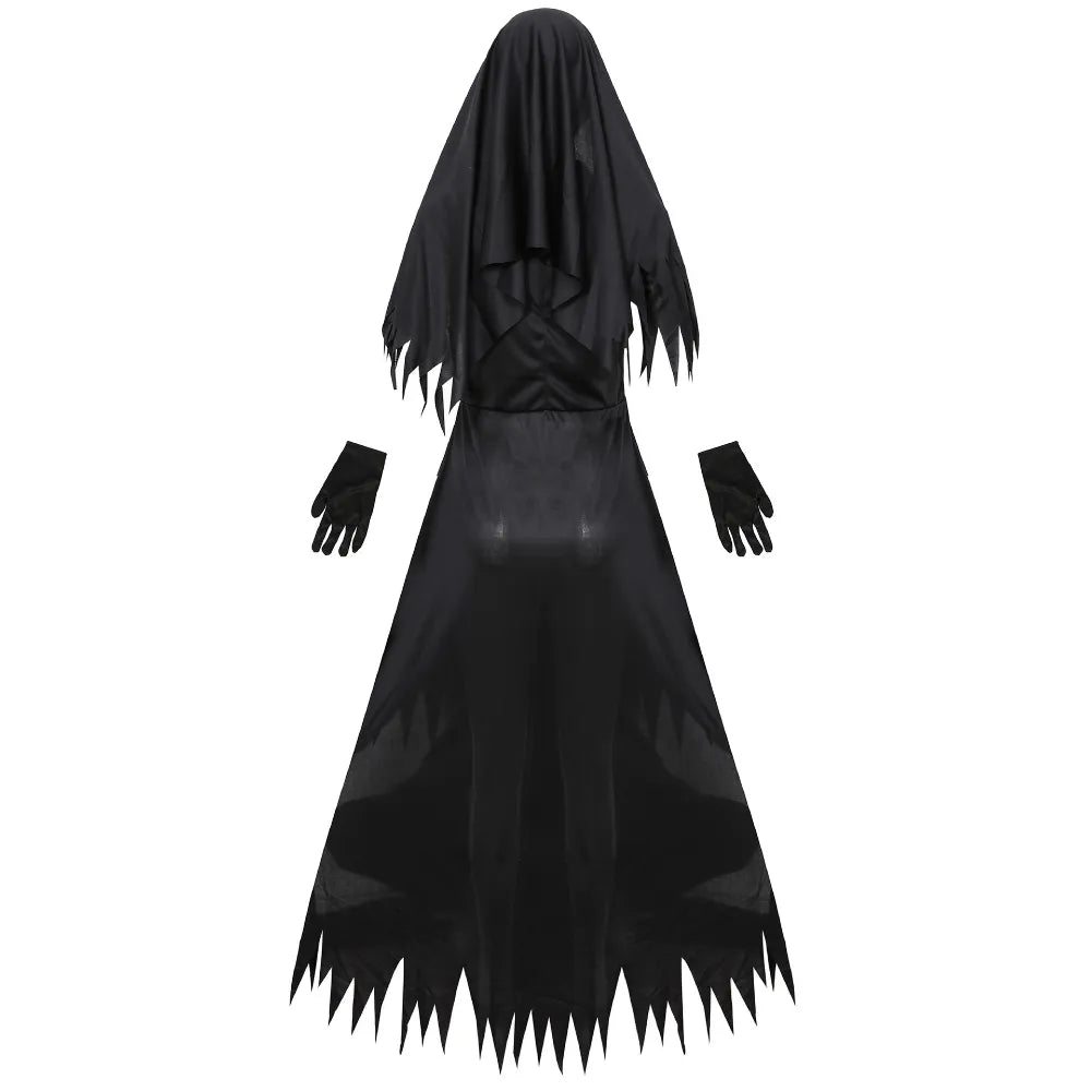Fantasia de halloween Freira Fantasma