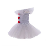 Traje de Palhaço Assustador Vestido Tutu