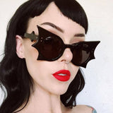 Gafas de sol vintage Bat Punk UV400