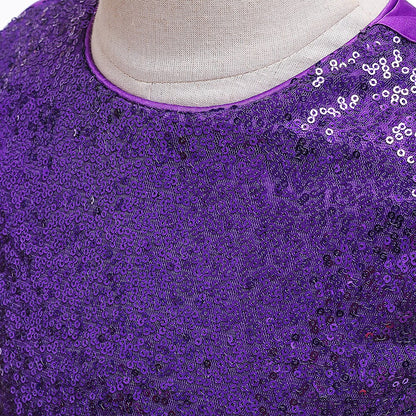 Vestido de Baile em Camadas babados
