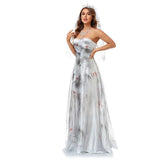 Fantasia Noiva Cadáver Vestido Clássico Longo