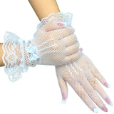 Guantes de encaje elegantes para disfraces