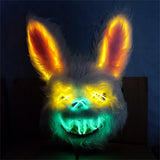Máscara de Conejo LED Brillante