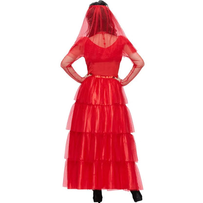 Fantasia Noiva Cadáver Vestido Clássico Longo