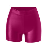 Shorts de cuero sexy para discoteca