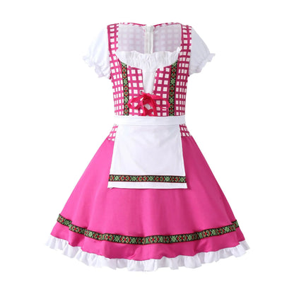 "Traje Infantil Oktoberfest para Meninas: Encante a Festa com Estilo e Diversão"